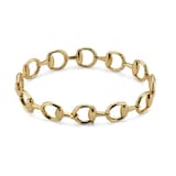 Gucci Horsebit 18ct Yellow Gold Link Bracelet - Size 17