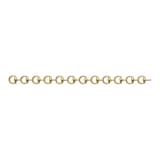 Gucci Horsebit 18ct Yellow Gold Link Bracelet - Size 17