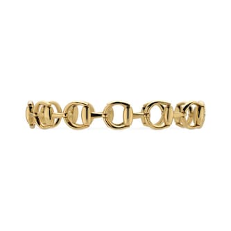Gucci Horsebit 18ct Yellow Gold Link Bracelet - Size 18