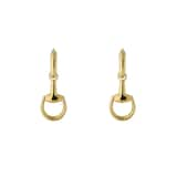 Gucci Horsebit 18ct Yellow Gold Drop Earrings