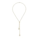 Gucci Horsebit 18ct Yellow Gold Lariat Necklace