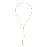 Gucci Horsebit 18ct Yellow Gold Lariat Necklace