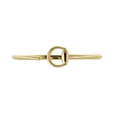 Gucci Horsebit 18ct Yellow Gold Bangle - Size 18