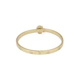 Gucci 18K Yellow Gold Lion Head Diamond & Tourmaline Bracelet