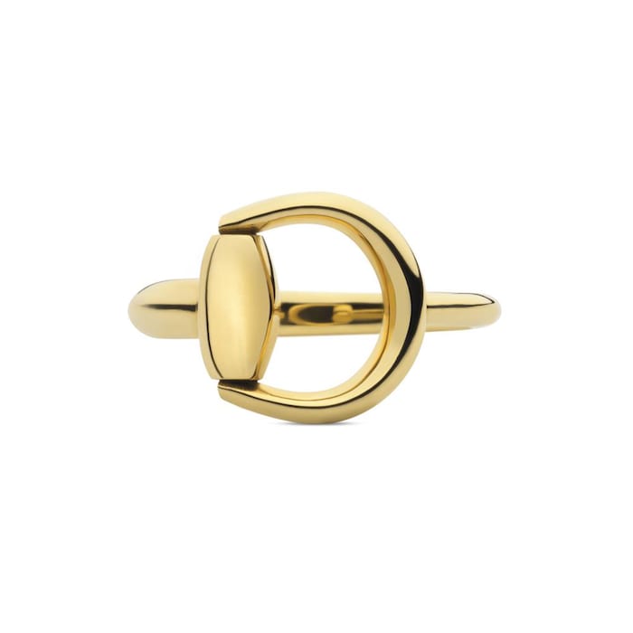 Gucci Horsebit 18ct Yellow Gold Ring