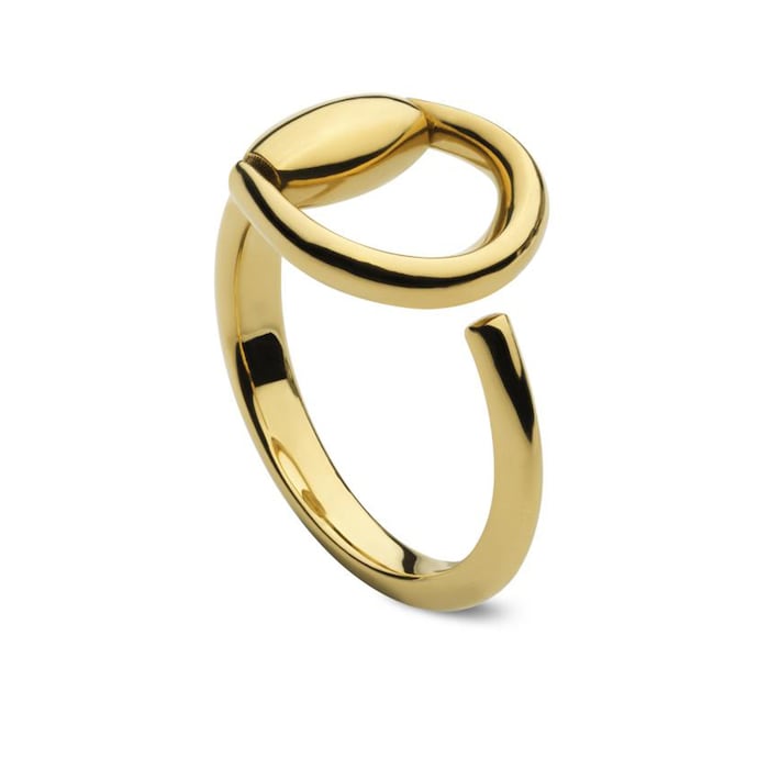 Gucci Horsebit 18ct Yellow Gold Ring