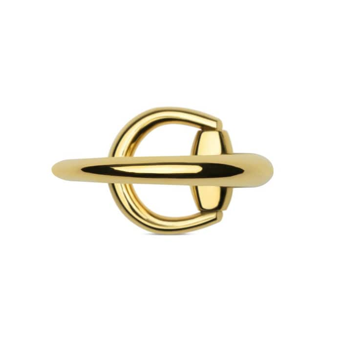 Gucci Horsebit 18ct Yellow Gold Ring