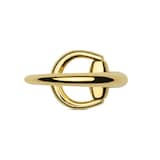 Gucci Horsebit 18ct Yellow Gold Ring