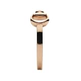 Gucci Horsebit 18ct Rose Gold 0.02ct Diamond Ring