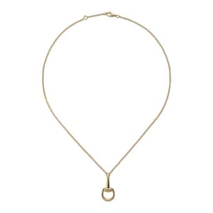 Gucci Horsebit 18ct Yellow Gold Pendant