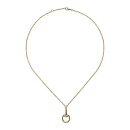 37341935 - Horsebit 18ct Yellow Gold Pendant