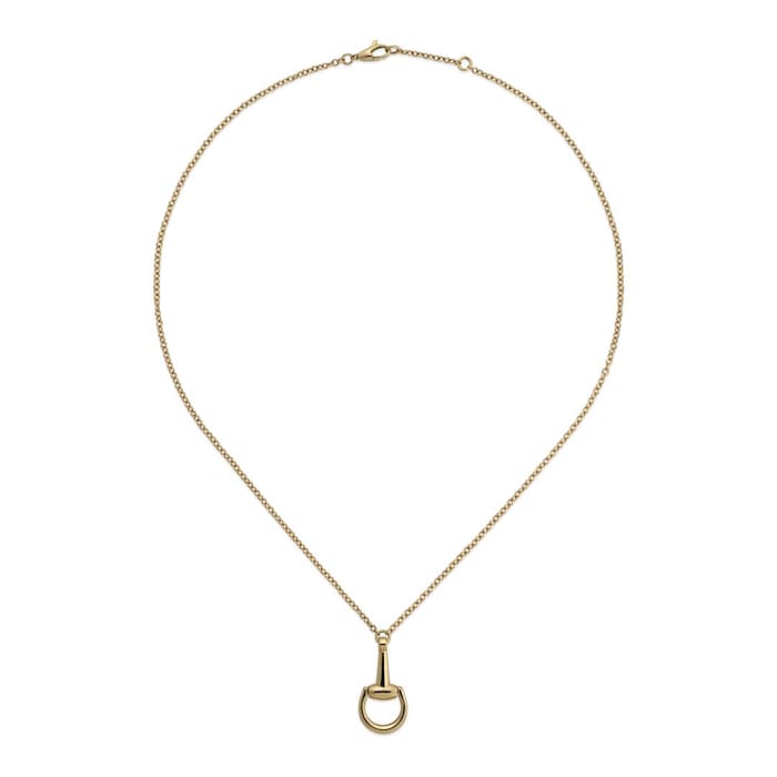 Gucci Horsebit 18ct Yellow Gold Pendant