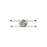 Gucci Gucci Interlocking Sterling Silver 6mm Ring