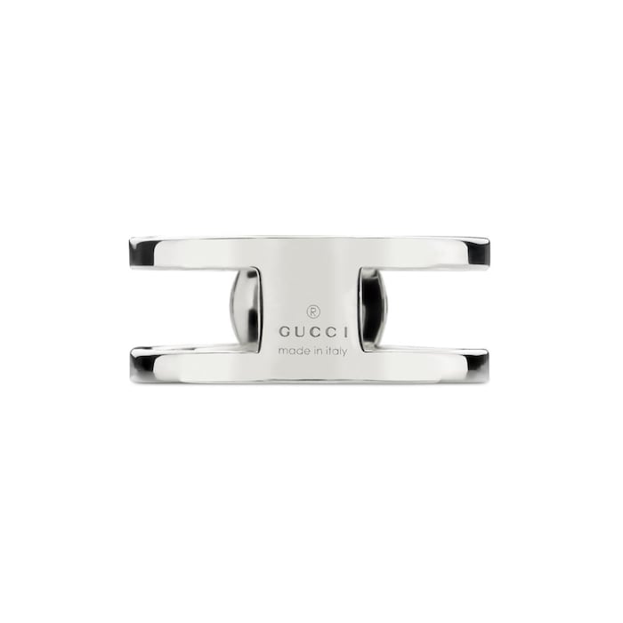 Gucci Gucci Interlocking G Sterling Silver 9mm Ring