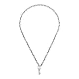 Gucci Trademark Sterling Silver Key Pendant