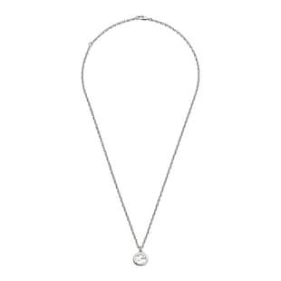 Gucci Gucci Interlocking Sterling Silver Necklace