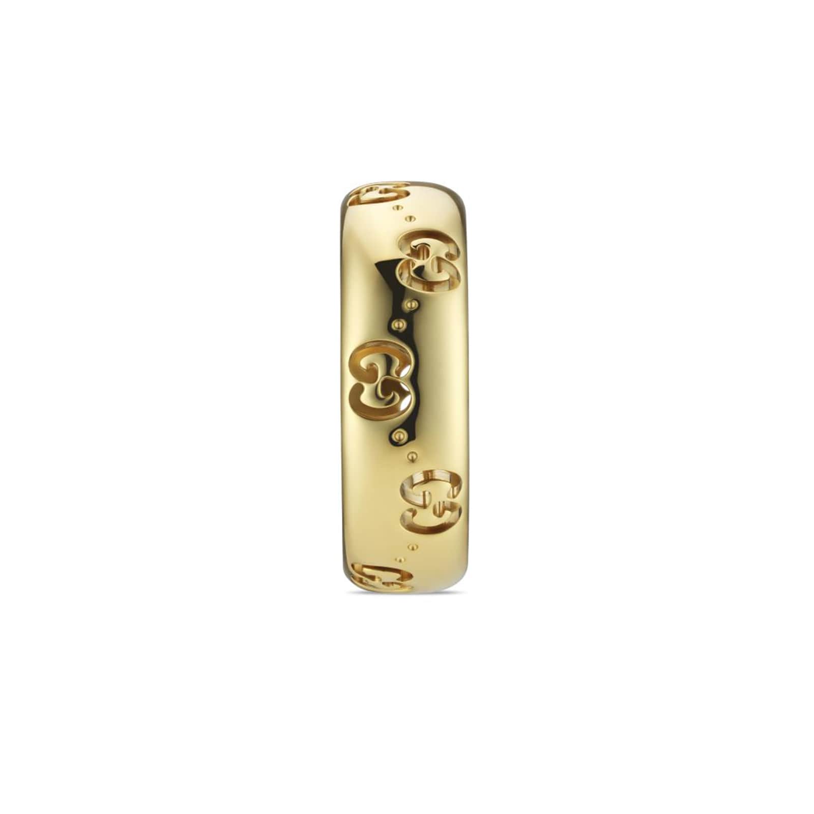 Gucci Icon 18ct Yellow Gold 4mm Ring Gucci Icon 18ct Yellow Gold 4mm Ring