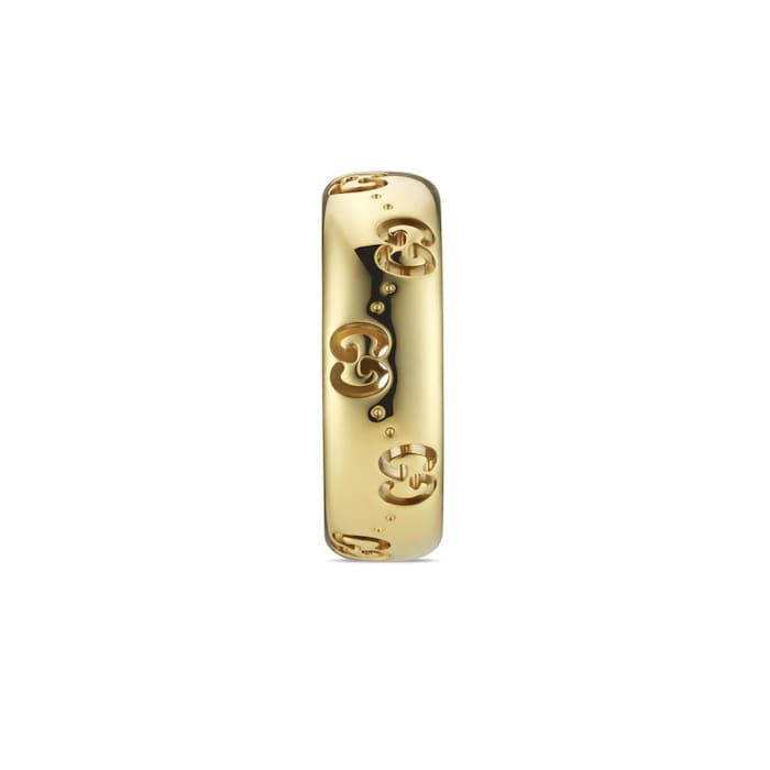 Gucci Icon 18ct Yellow Gold 4mm Ring