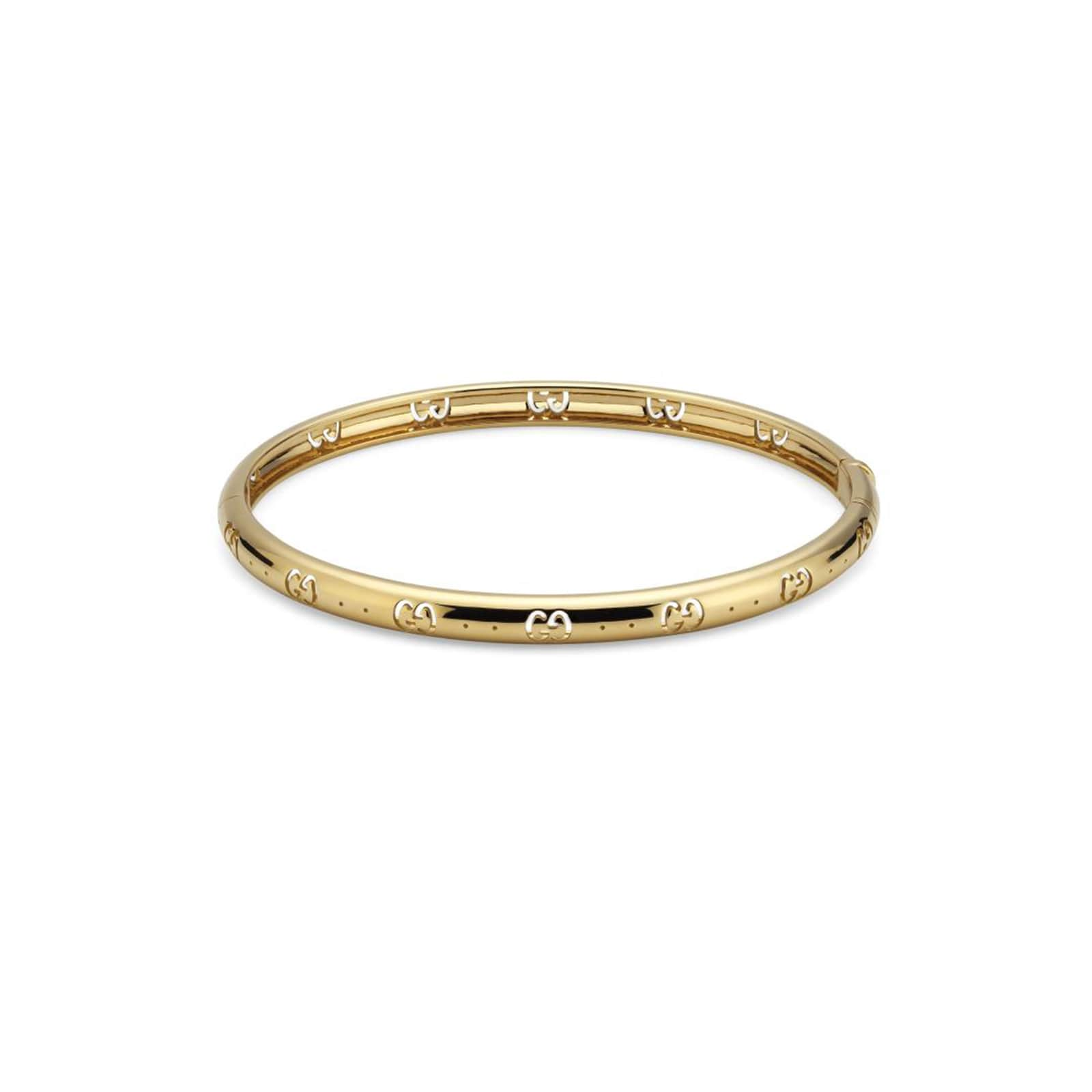 Gucci Icon 18ct Yellow Gold Bangle