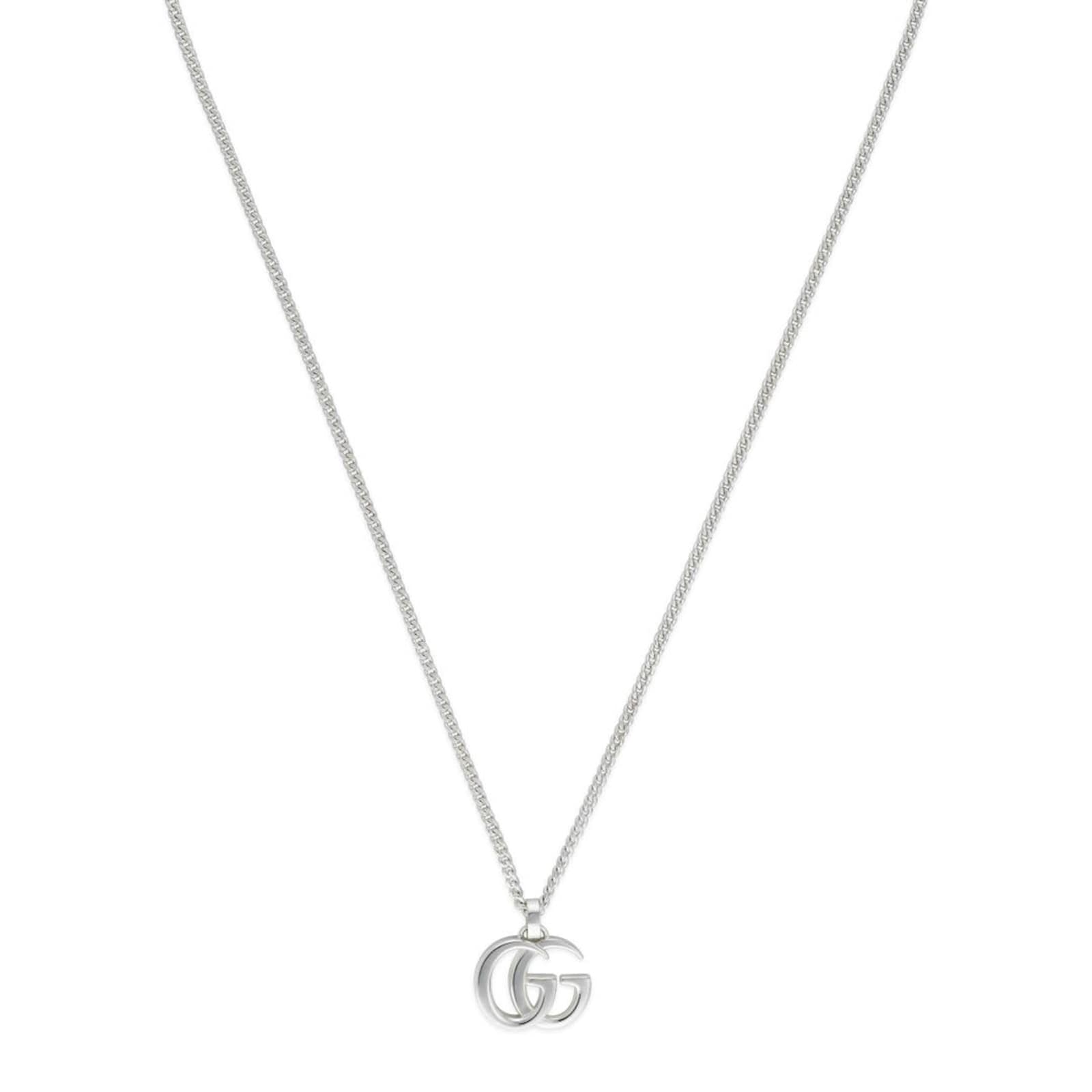 Gucci Sterling Silver GG Marmont Pendant Gucci Sterling Silver GG Marmont Pendant
