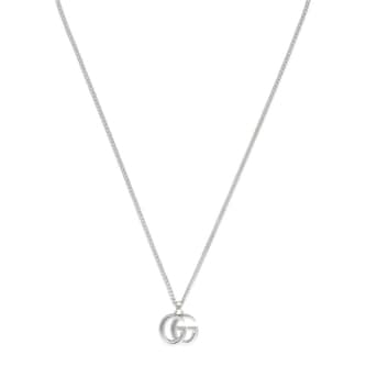Gucci Sterling Silver GG Marmont Pendant Gucci Sterling Silver GG Marmont Pendant