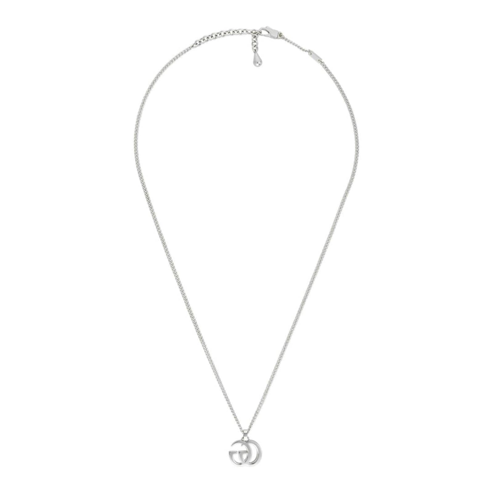 Gucci Sterling Silver GG Marmont Pendant Gucci Sterling Silver GG Marmont Pendant