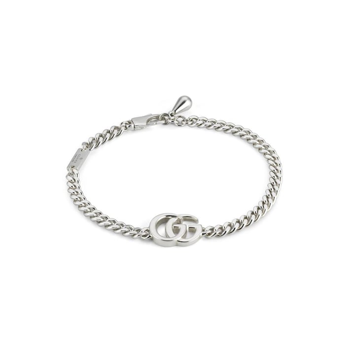 Gucci Sterling Silver GG Marmont Bracelet