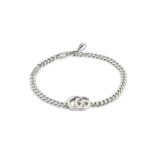 Gucci Sterling Silver GG Marmont Bracelet