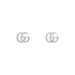 37341975 - Sterling Silver GG Marmont Stud Earrings
