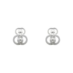 Gucci Gucci Interlocking Sterling Silver Cufflinks