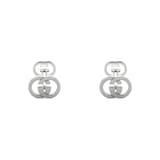 Gucci Gucci Interlocking Sterling Silver Cufflinks