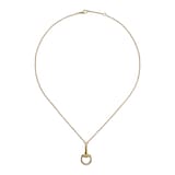 Gucci 18K Yellow Gold Horsebit Chain Necklace