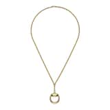 Gucci 18K Yellow Gold Horsebit Chain Necklace