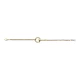 Gucci 18K Yellow Gold Horsebit Chain Bracelet