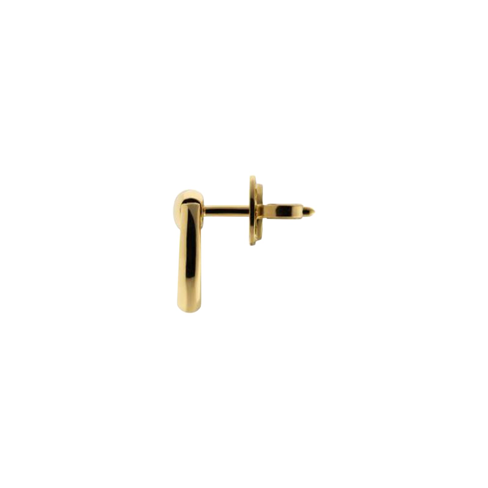 Gucci 18K Yellow Gold Horsebit Stud Earrings