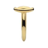 Gucci 18K Yellow Gold Horsebit Ring - Size 7.25