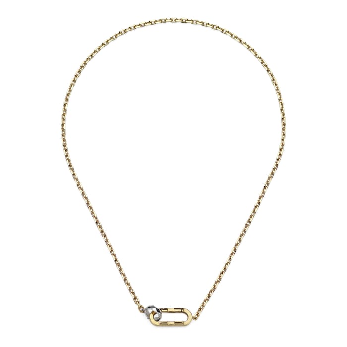 GUCCI Gucci Link To Love 18K Yellow Gold Necklace