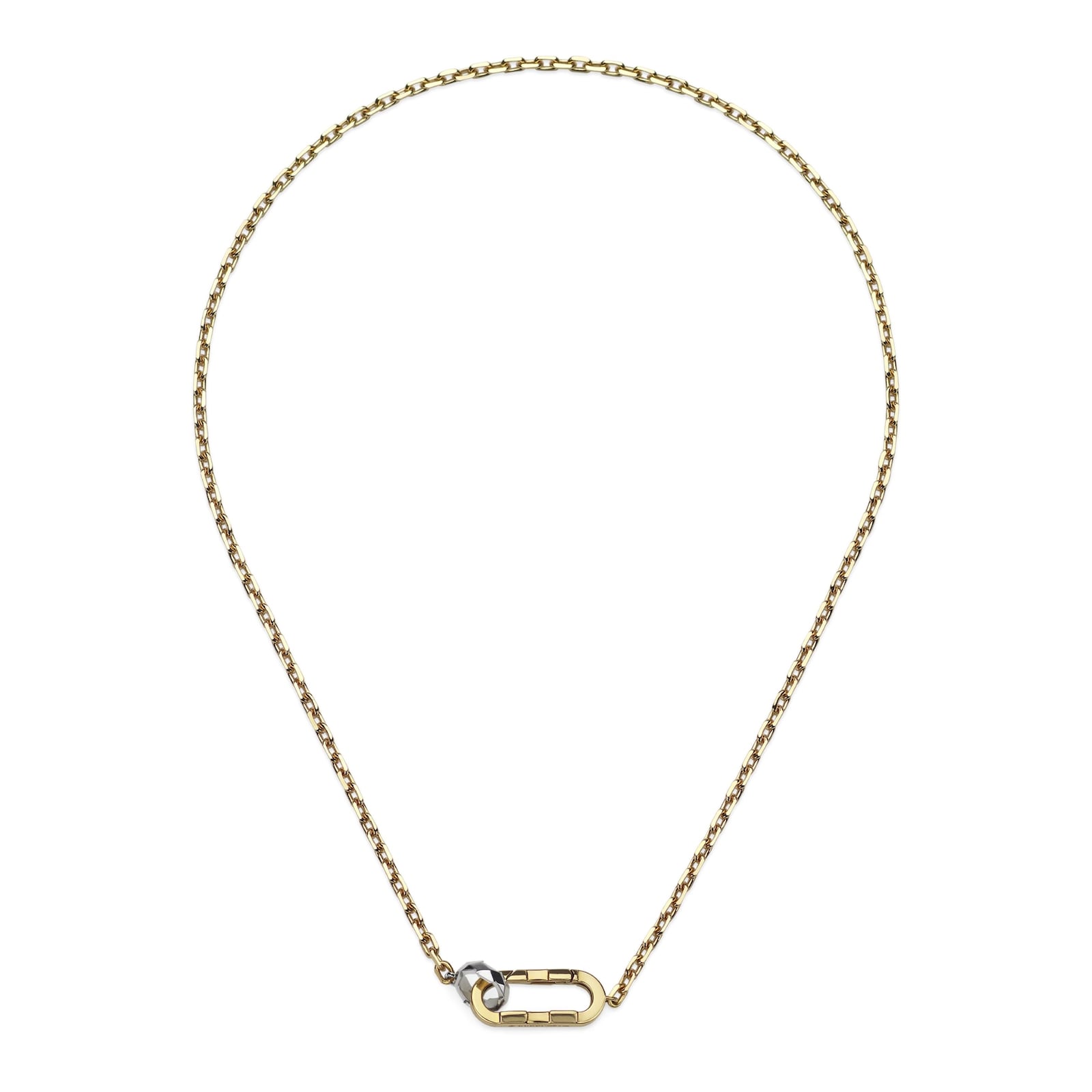 Gucci Gucci Link To Love 18K Yellow Gold Necklace