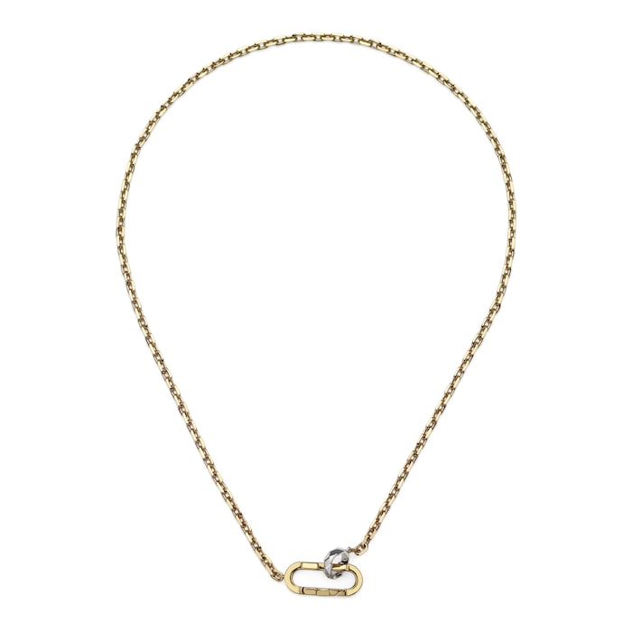 GUCCI Gucci Link To Love 18K Yellow Gold Necklace