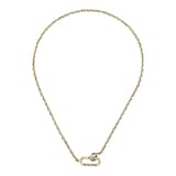 GUCCI Gucci Link To Love 18K Yellow Gold Necklace