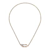 GUCCI Gucci Link To Love 18K Rose Gold Necklace