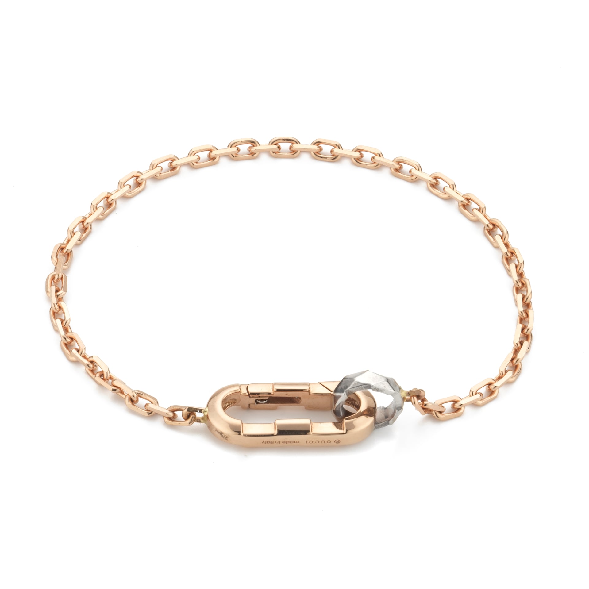 Gucci Gucci Link To Love 18K Rose & White Gold Bracelet Gucci Gucci Link To Love 18K Rose & White Gold Bracelet