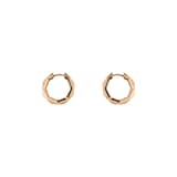 GUCCI Gucci Link To Love 18K Rose Gold 14.5mm Hoop Earrings