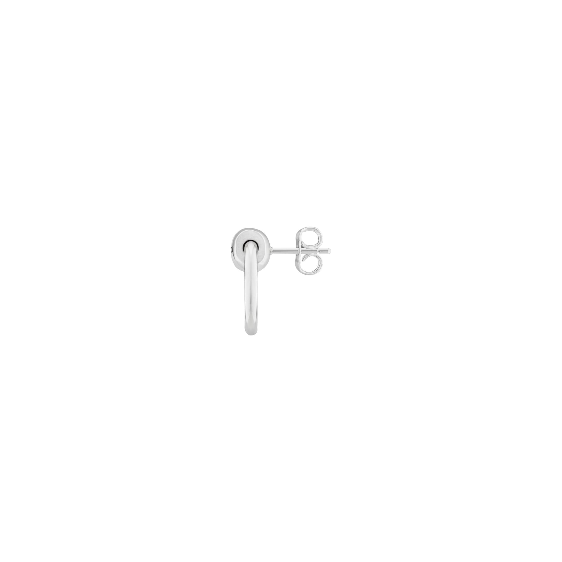 Gucci Sterling Silver Horsebit Small Hoop Earrings Gucci Sterling Silver Horsebit Small Hoop Earrings