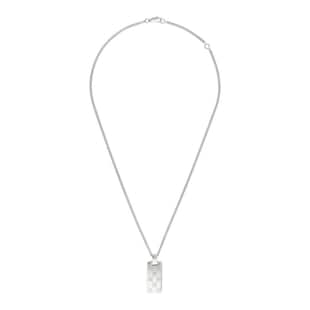 Gucci Gucci Signature Sterling Silver Pendant
