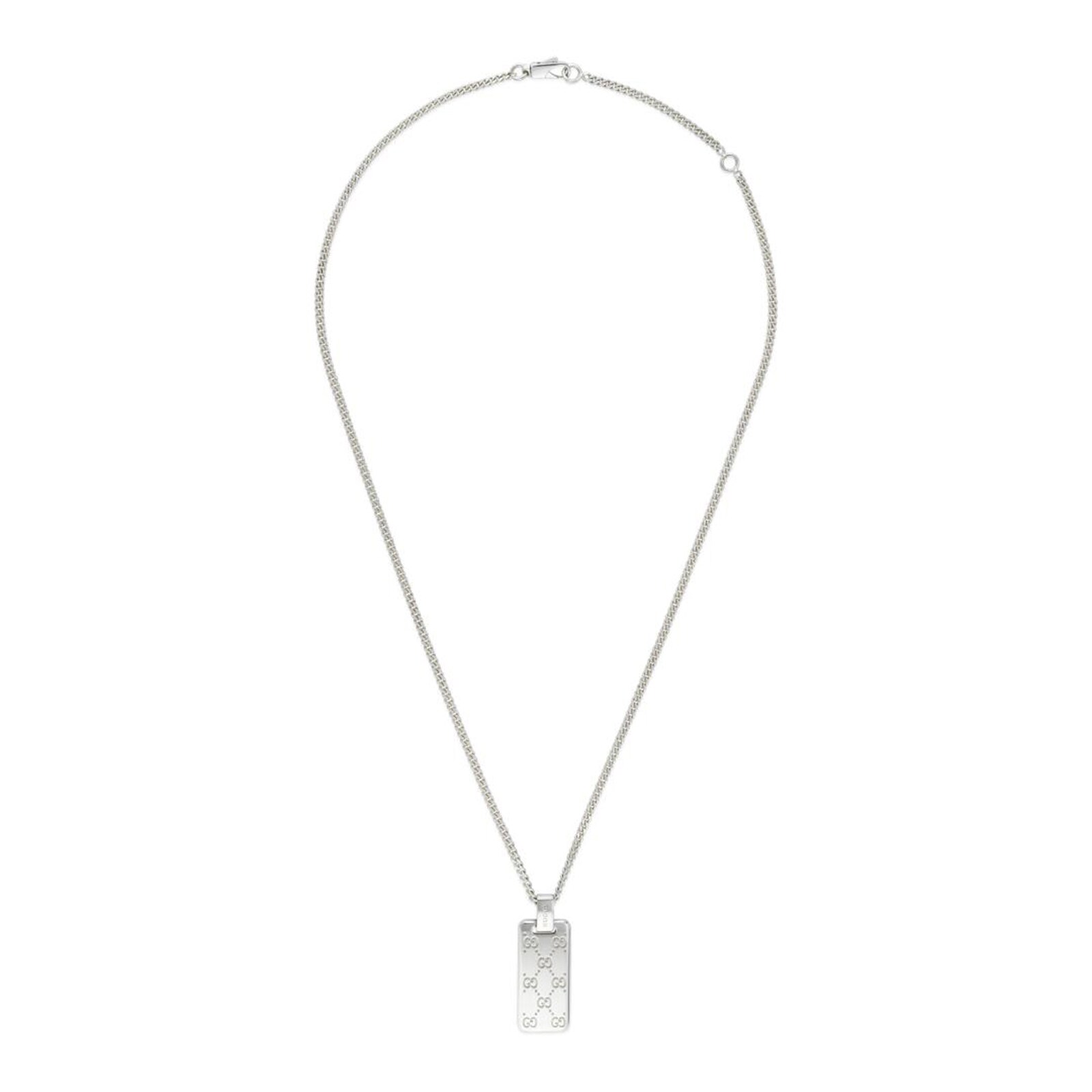 Gucci Gucci Signature Sterling Silver Pendant