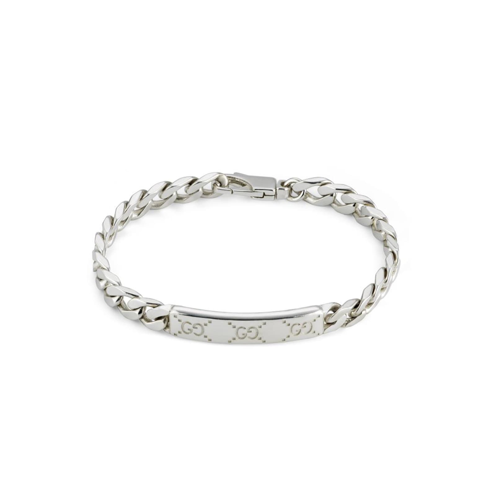 Gucci Signature Sterling Silver Bracelet