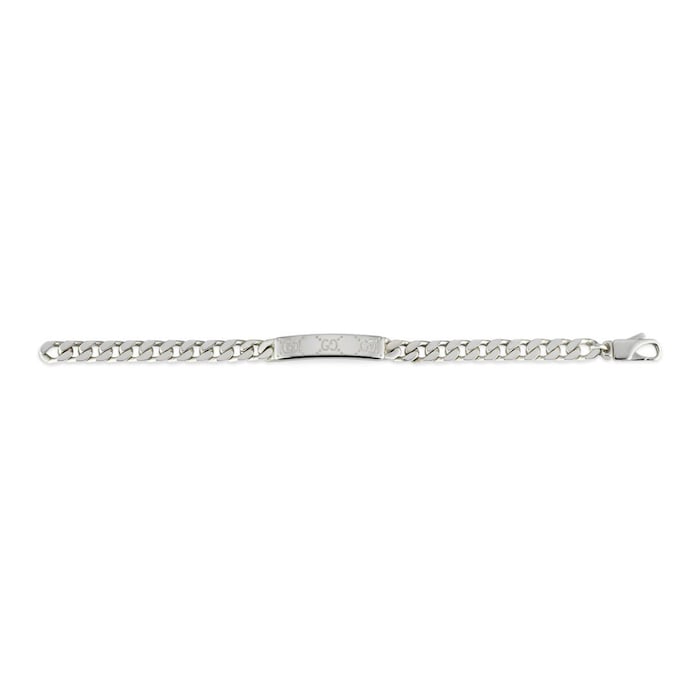 Gucci Gucci Signature Sterling Silver Bracelet