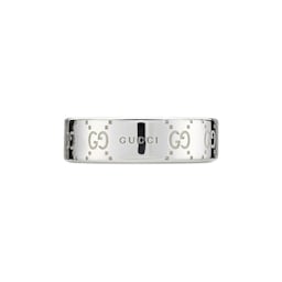 37342072 - Gucci Signature Sterling Silver 6mm Ring