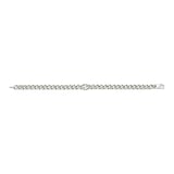 Gucci Gucci Interlocking Sterling Silver Bracelet - 17cm